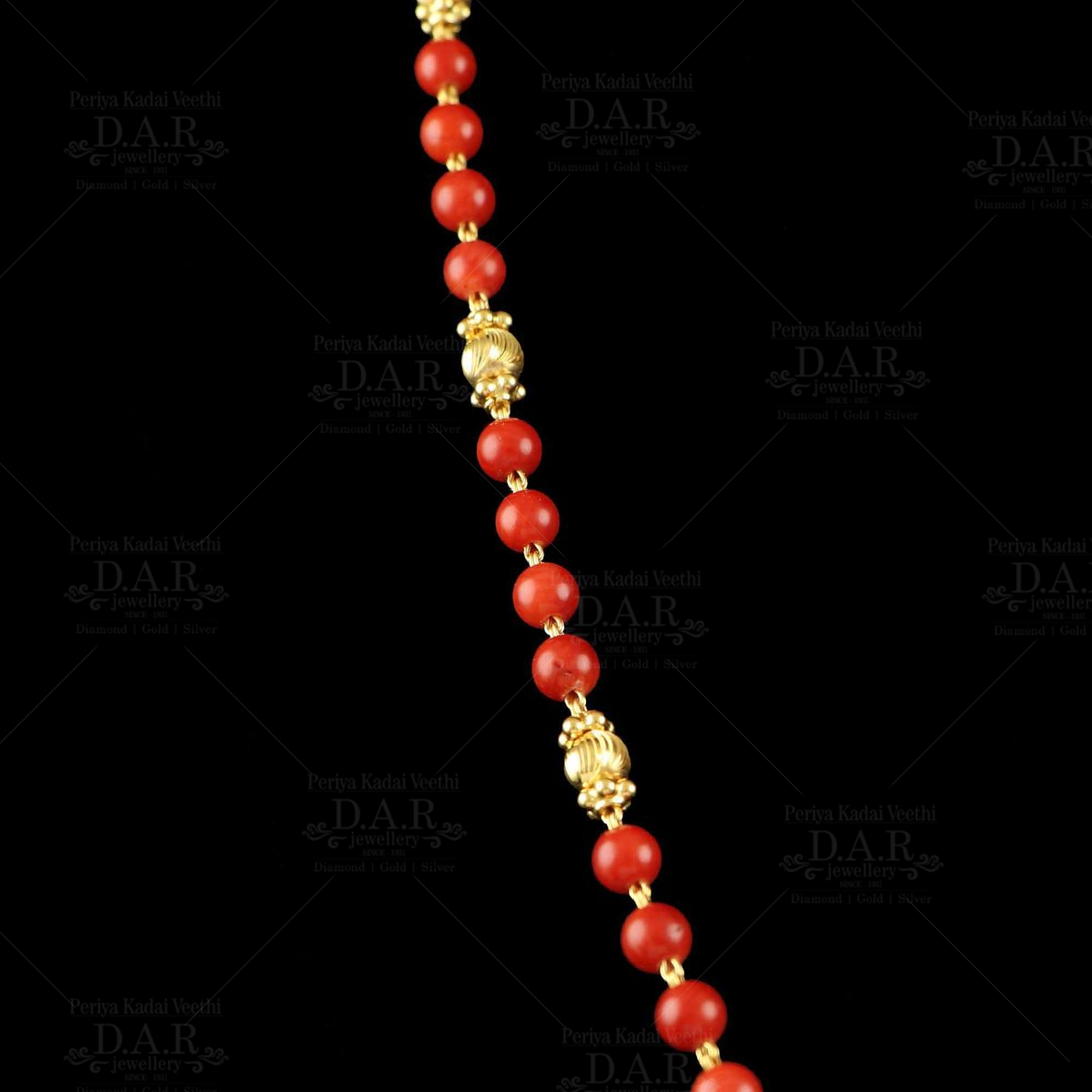 pavala mala in gold