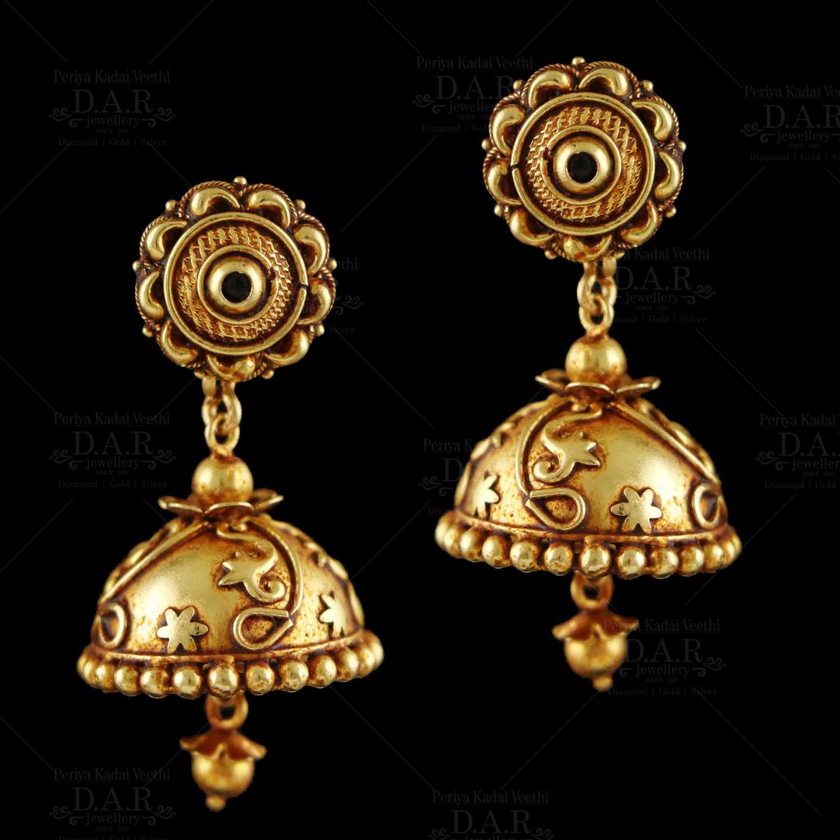 Awesome Jimikki Kammal Designs Budget Friendly One Gram Gold Jewellery  J24908 | Traditional jewelry, Gold jewelry, Jewelry