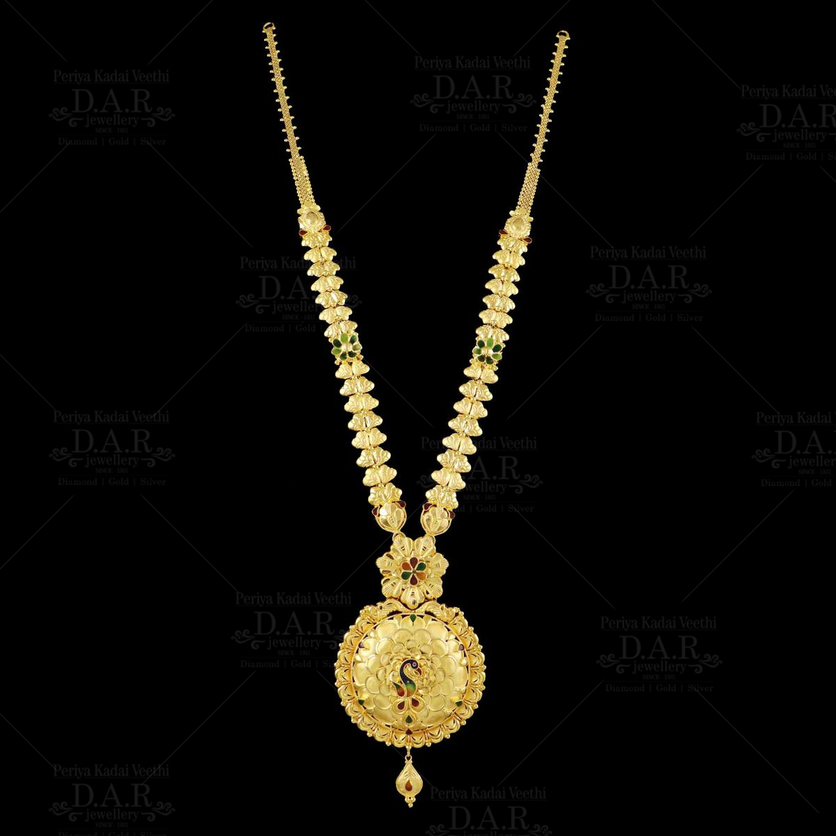 lalitha jewellery gold black beads designs