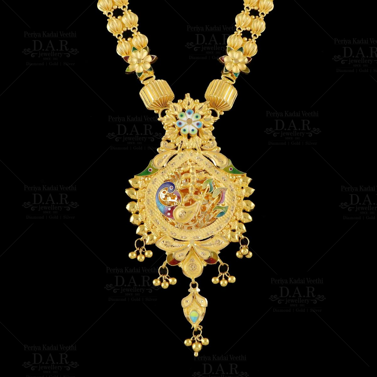 3 savaran gold necklace images