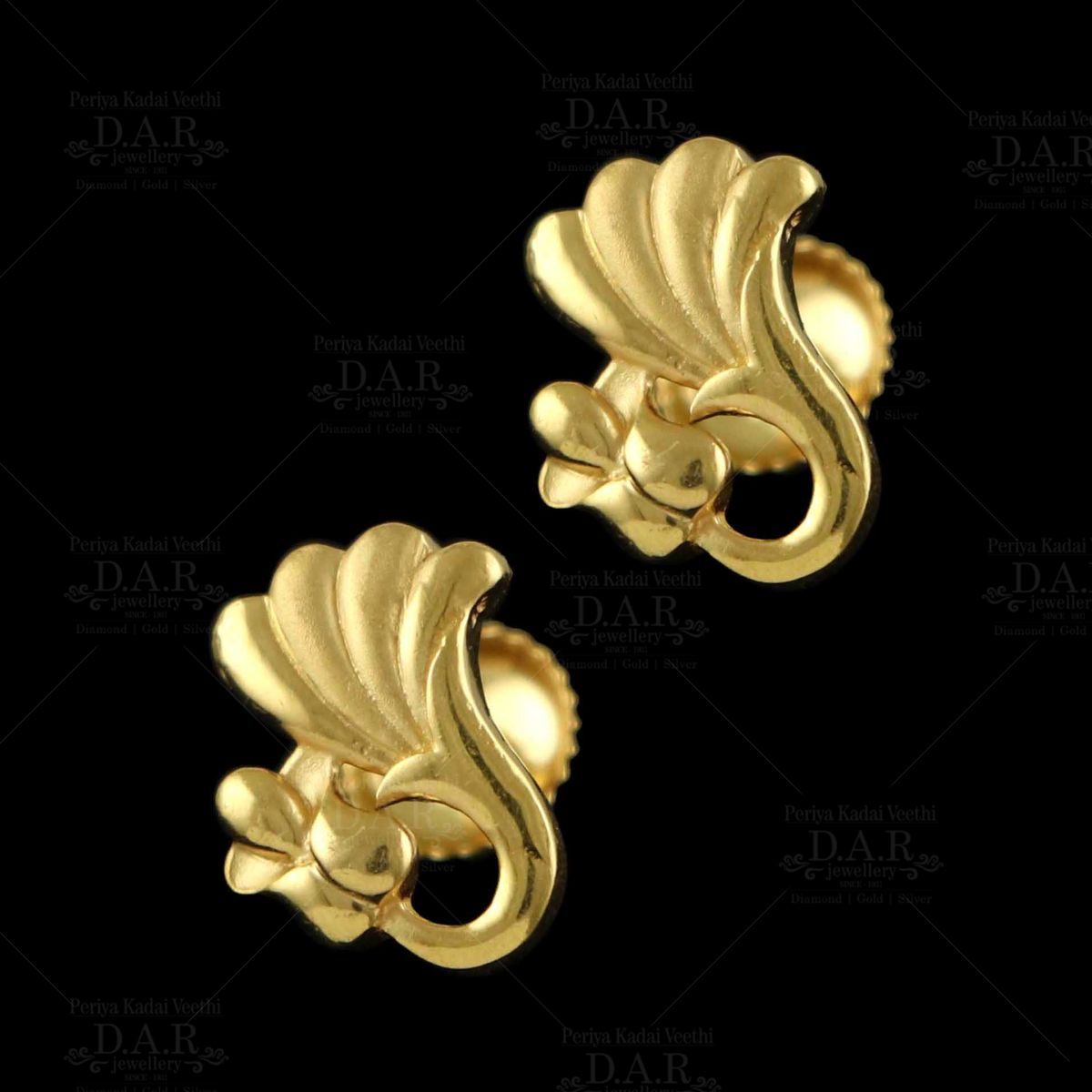 Gold Casting Earings 1020022