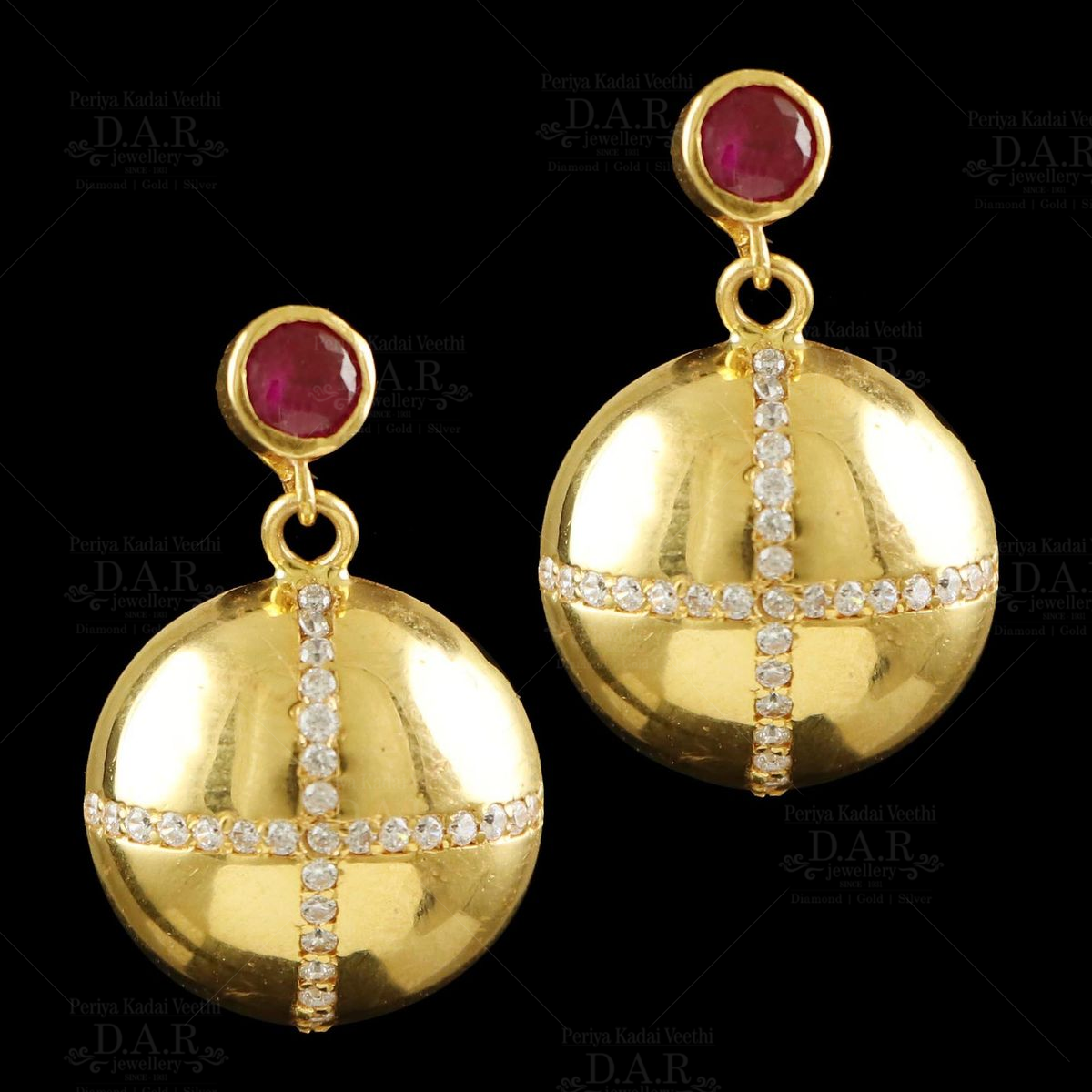 Buy 22Kt Casting Golden Petal Drop Earrings For Kids 80VG9582 Online from  Vaibhav Jewellers