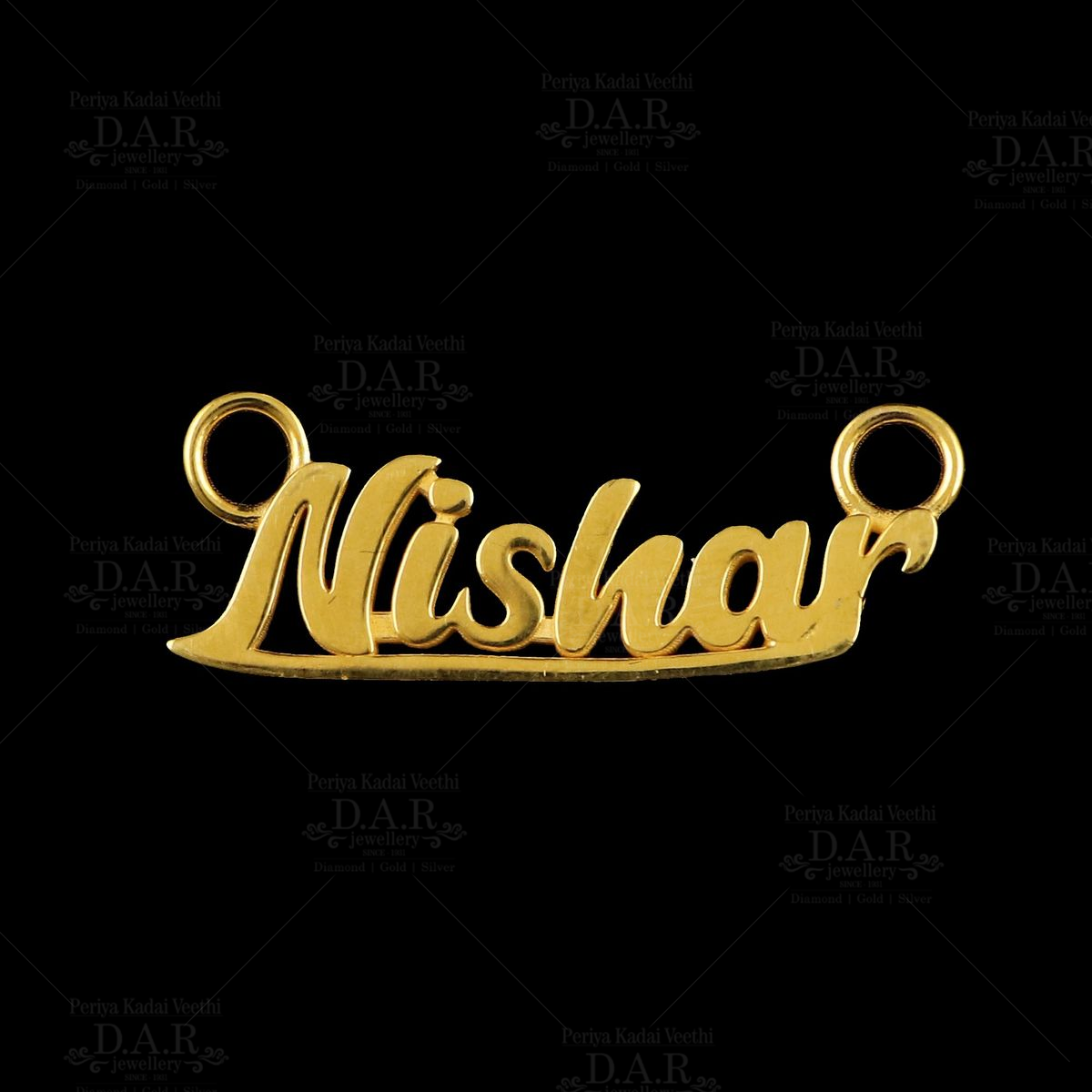 Gold name sale dollar design