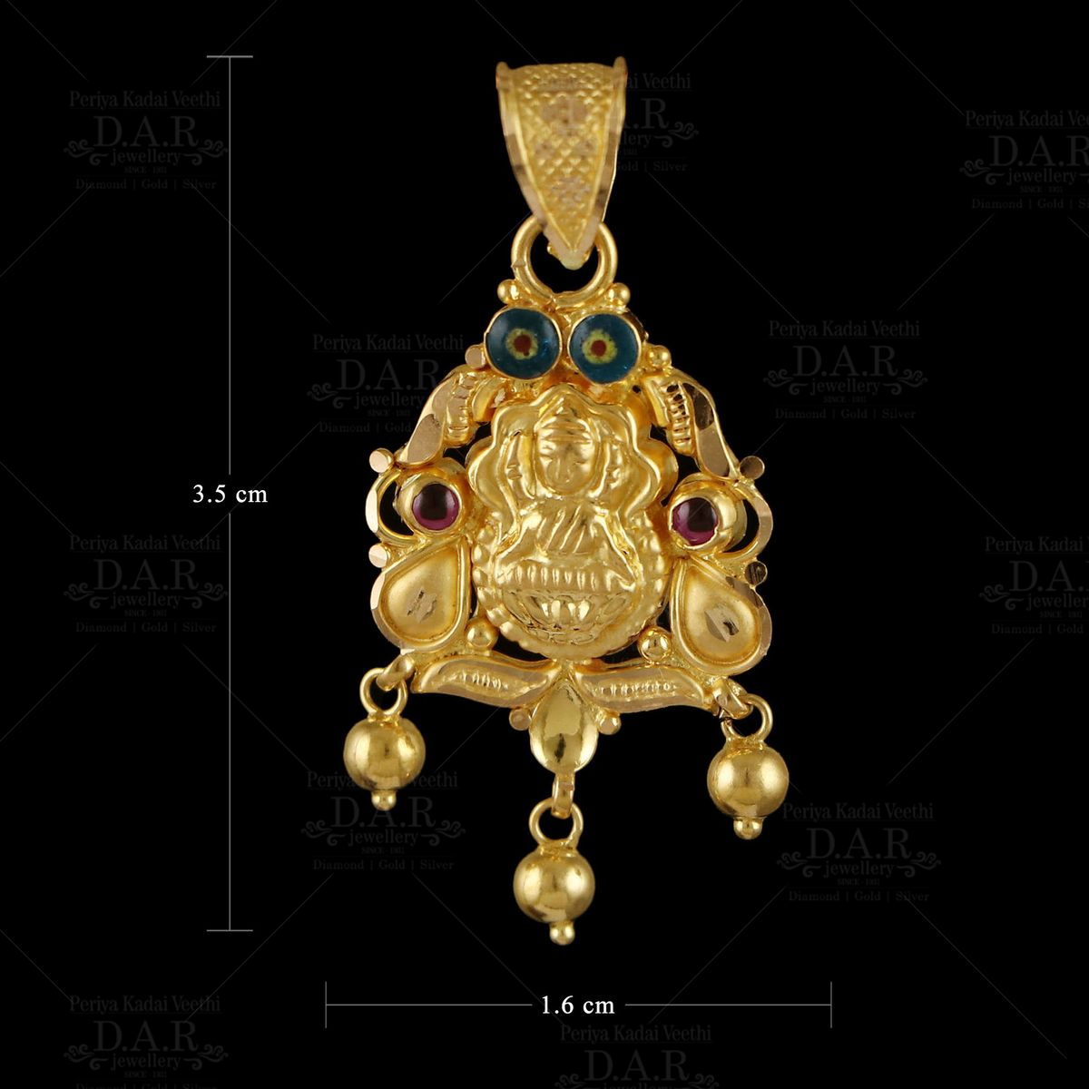 Lakshmi pendant designs sales with weight