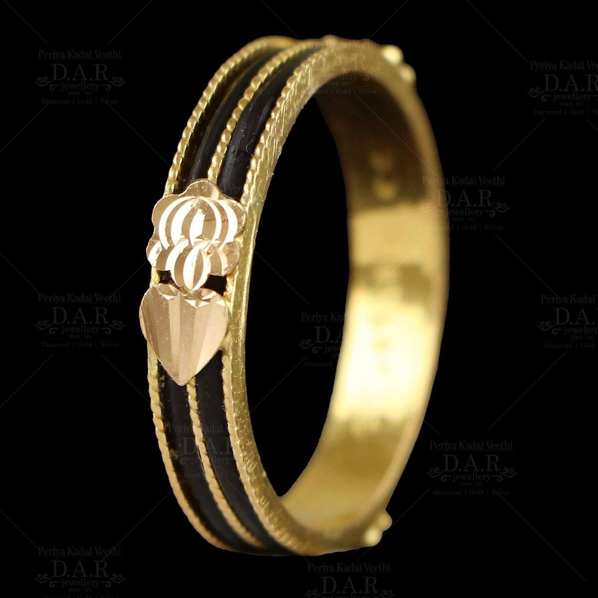 Gold ring with sale elephant hair price