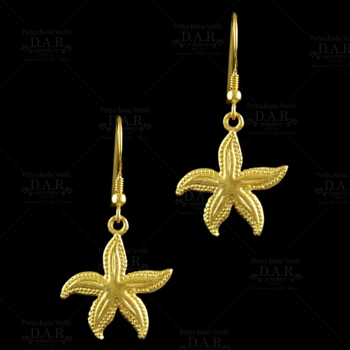 Tetra Diamond Gold Stud Earring - John Brevard