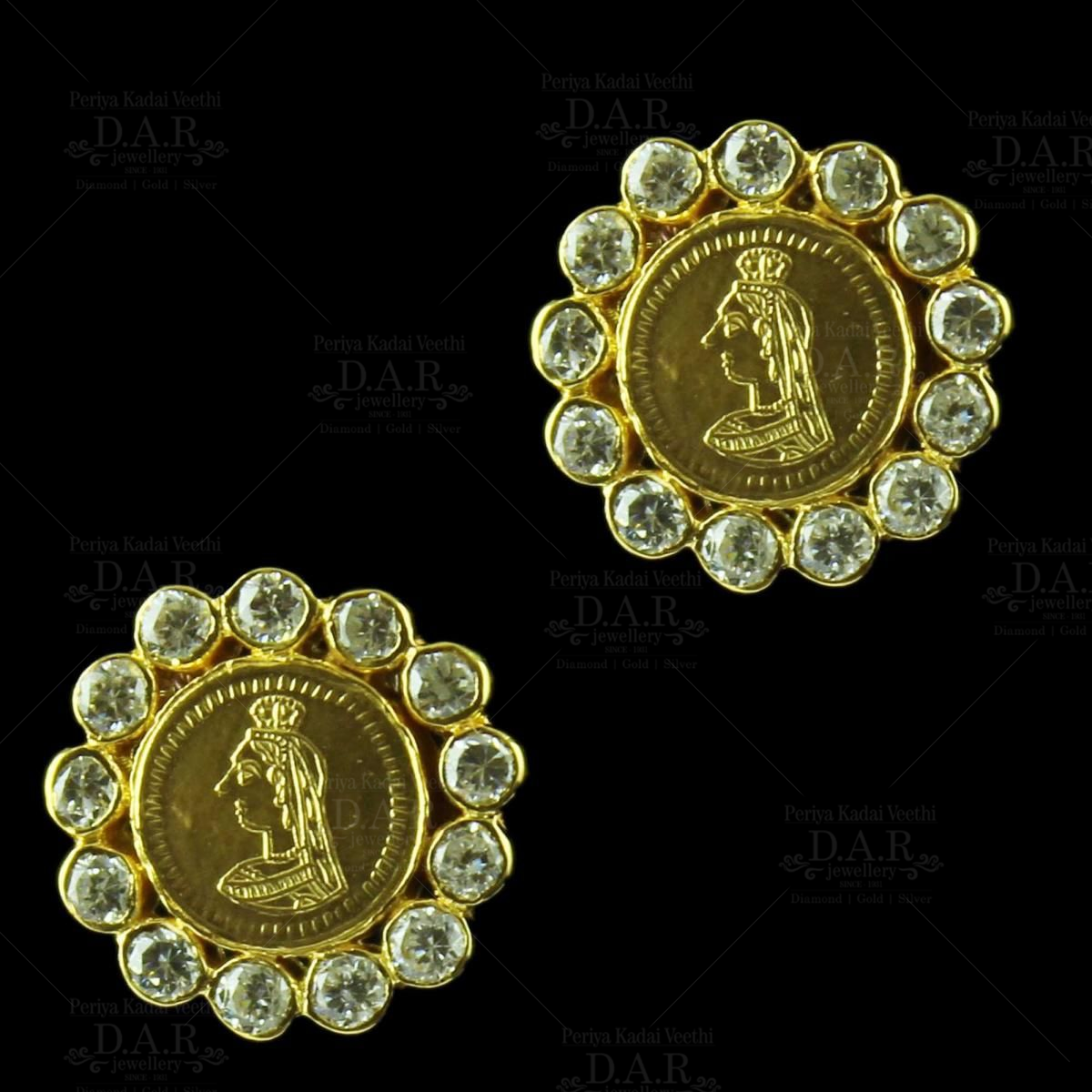 pendant #sets #earrings #zircon #ginni | Bridal diamond jewellery, Gold  temple jewellery, Gold bangles design