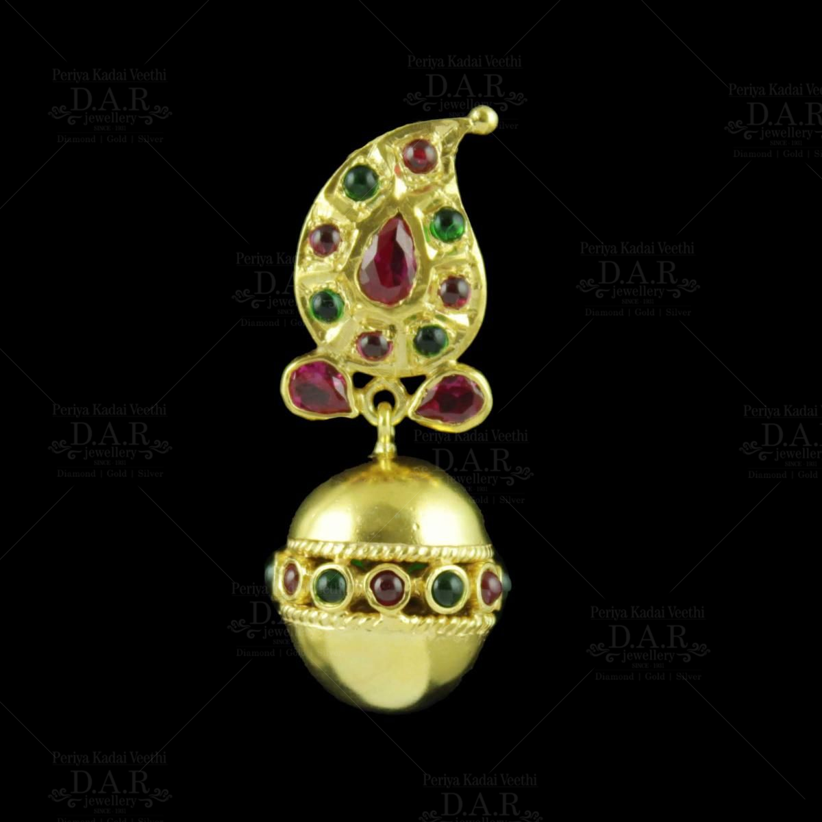 Ankur Brass Fine Mango Design Gold Plated Earring For Women at Rs 180/piece  in Ahmedabad