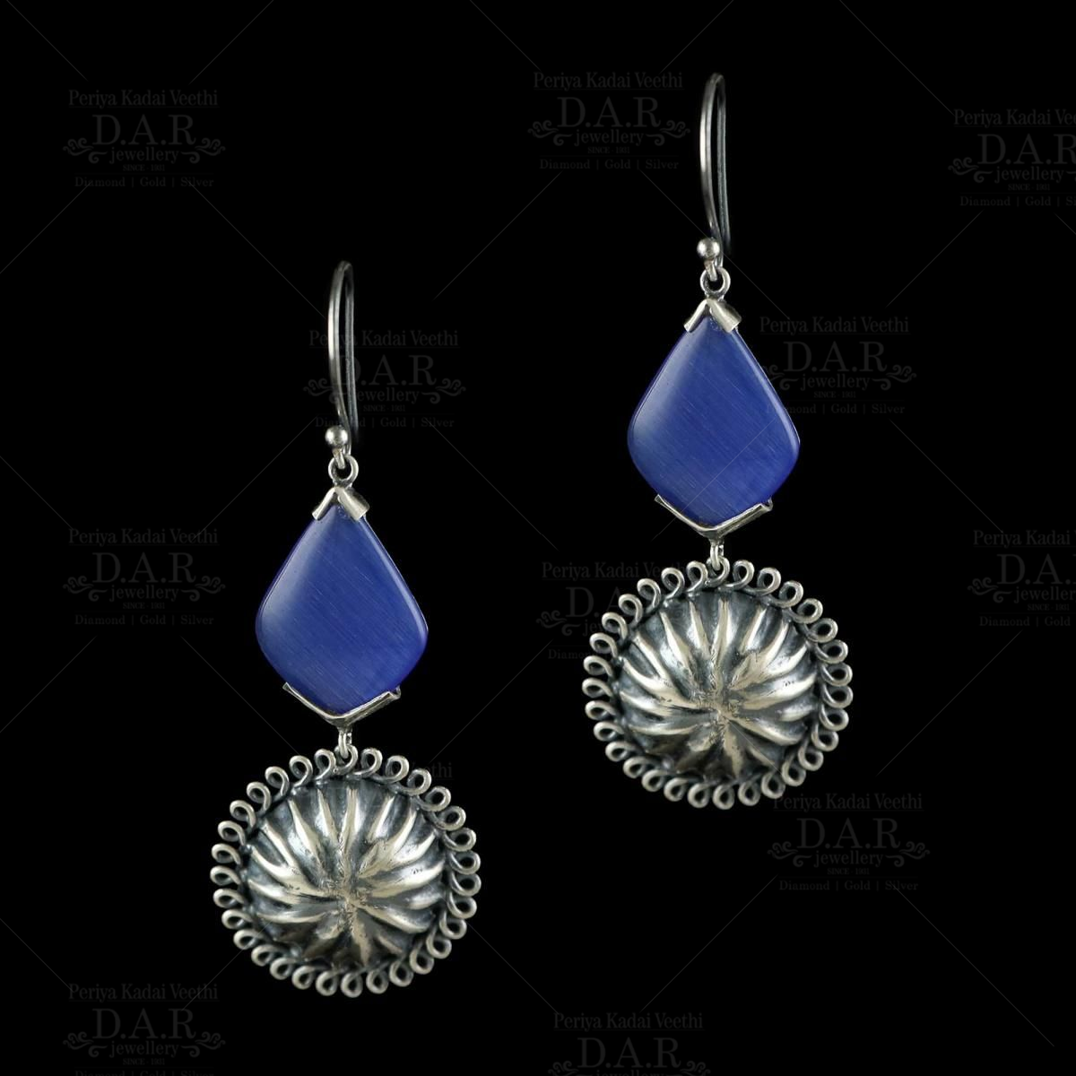 Elaina Dangle Earring - EFC71PDSNB - Sorrelli