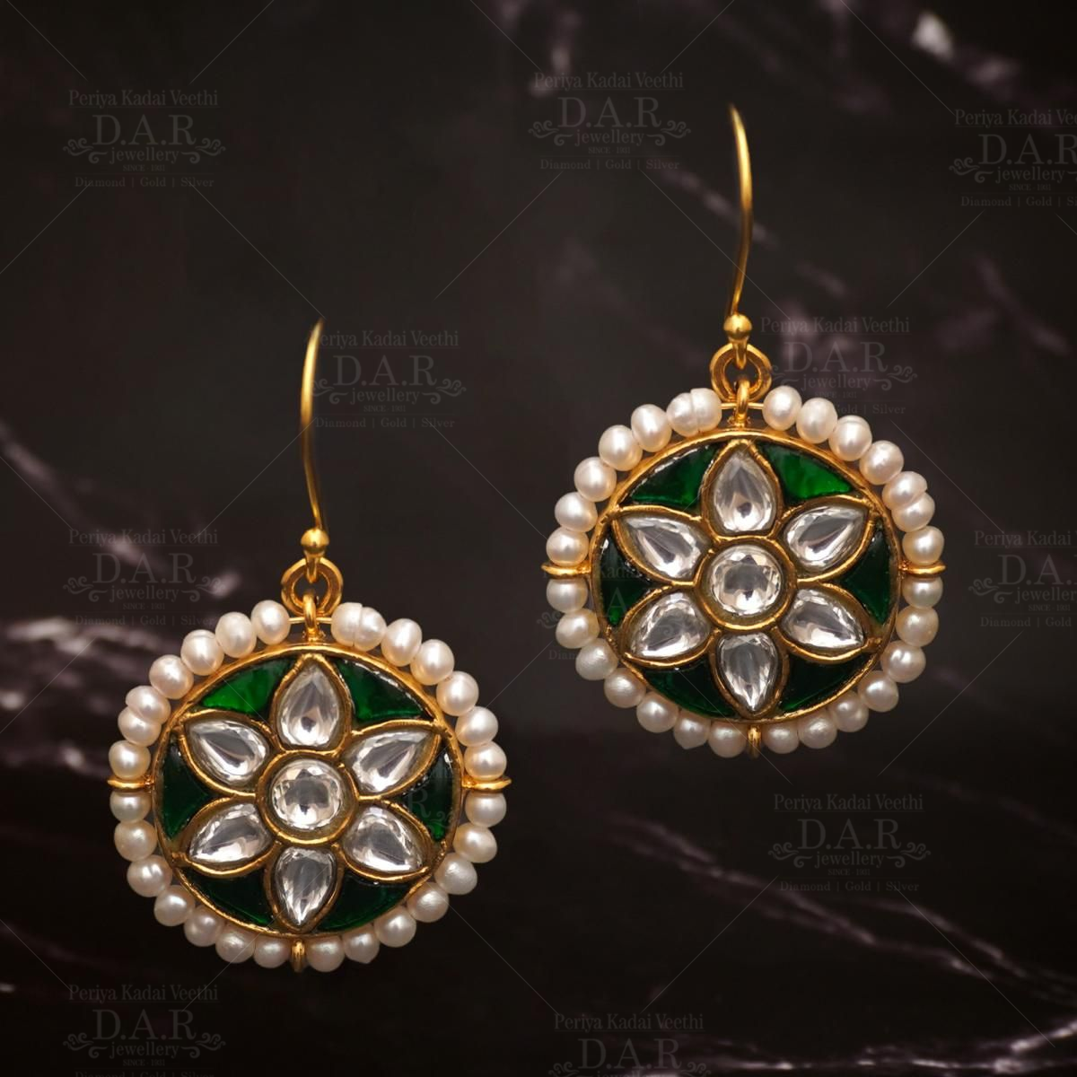 Kundan Long Earrings 2024 | favors.com