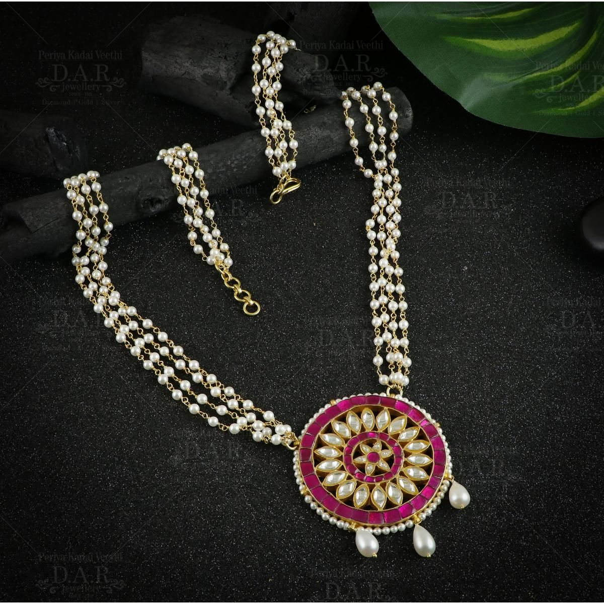 Kundan chain on sale