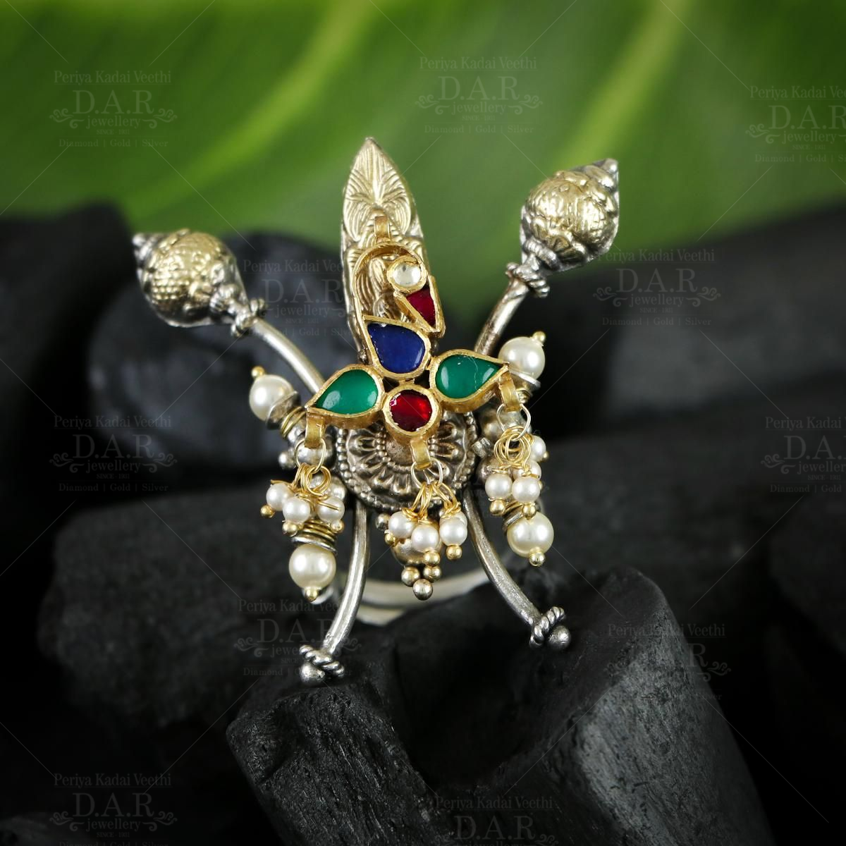 Kundan deals ring online